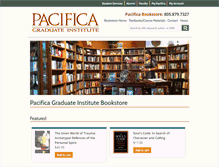 Tablet Screenshot of pacificabookstore.com